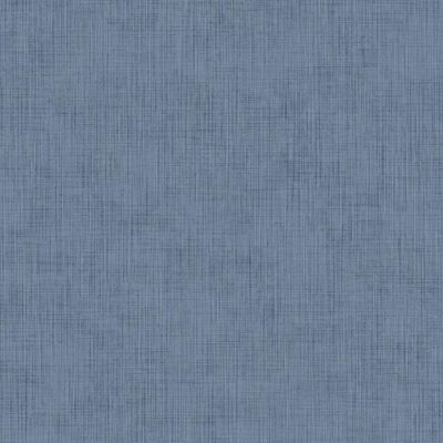 Papel De Parede Essencial Aspecto Têxtil Azul Ess1008