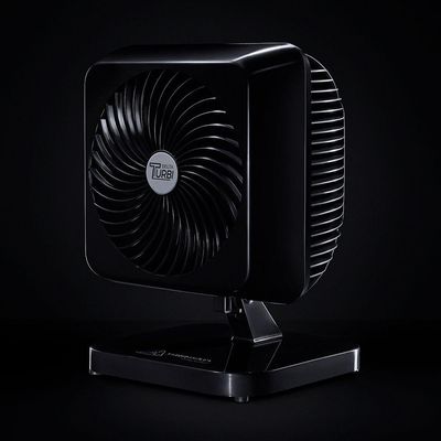 Ventilador De Mesa/ Parede Oscilante Venti-Delta Turbi 30Cm 130W Preto 110V 110V