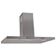 Coifa De Parede 90cm Retangular Duto Slim Inox 110v 110V