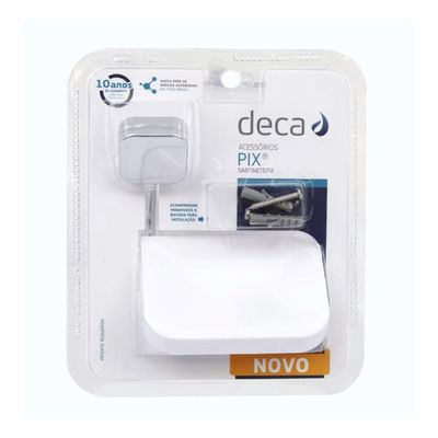 Saboneteira Parede Pix - Deca Cromado