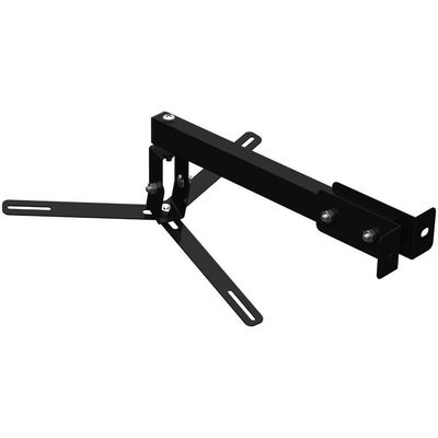 Suporte Projetor Datashow Mini Led Parede Braço 30 Cm - Preto