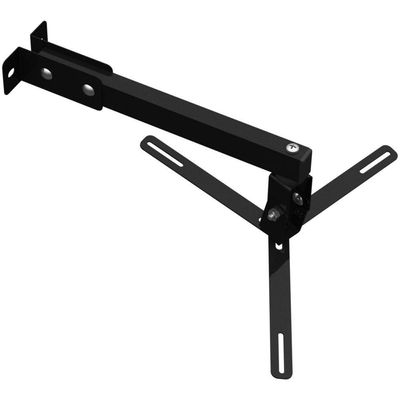Suporte Projetor Datashow Mini Led Parede Braço 30 Cm - Preto