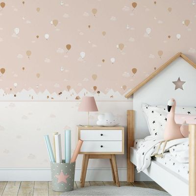 Papel De Parede Sambori Nubes 7006-3 - Rolo 10m X 0,53m