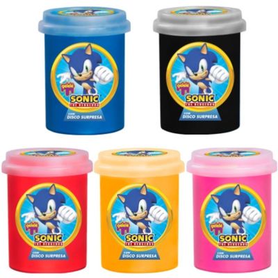SLIME GELELÉ SONIC COM DISCO SURPRESA - 152G - SORTIDO
