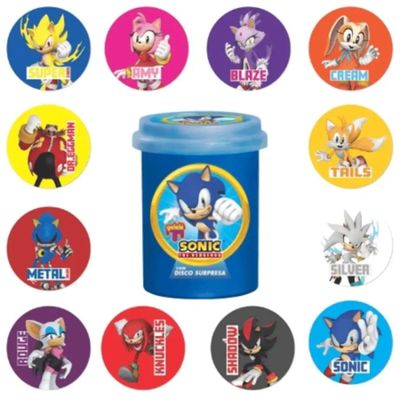 SLIME GELELÉ SONIC COM DISCO SURPRESA - 152G - SORTIDO