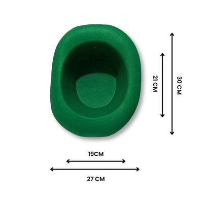 Kit 5 Chapéu Cartola Verde Day Irish Leprechaun