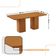 Mesa De Jantar Eloise 180cm Tampo MDF Com 6 Cadeira Moderna Veludo Creme Naturale