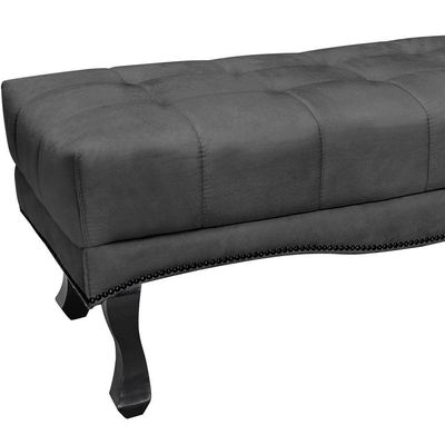 Puff Recamier Retro Vic 140cm Suede 1104 Ezz 1104