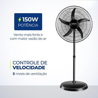 Ventilador De Coluna Mondial Nvc-pro-55 Vent 55cm Pro Nvc-pro-55 220v/60hz