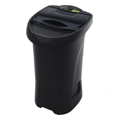 Lavadora De Roupas Semiautomática Super 4 Kg Preta Wanke 220V