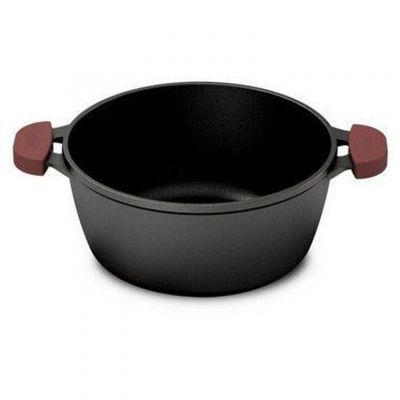 Caçarola De Ferro com Tampa de Vidro  Forno/Fogão 30cm MTA  8376