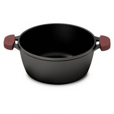 Caçarola De Ferro com Tampa de Vidro  Forno/Fogão 30cm MTA  8376