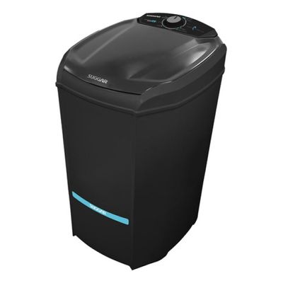 Lavadora Lavamax Eco 15kg Preta Suggar Cor Preto 110v