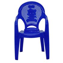 Cadeira Infantil Tramontina Catty Estampada em Polipropileno Azul