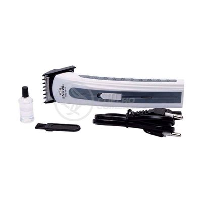 Máquina De Cortar Cabelo Barba Pelos Pezinho Portátil Nhc-3780 Bivolt Recarregável Verde - Nova 1