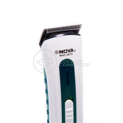 Máquina De Cortar Cabelo Barba Pelos Pezinho Portátil Nhc-3780 Bivolt Recarregável Verde - Nova 1