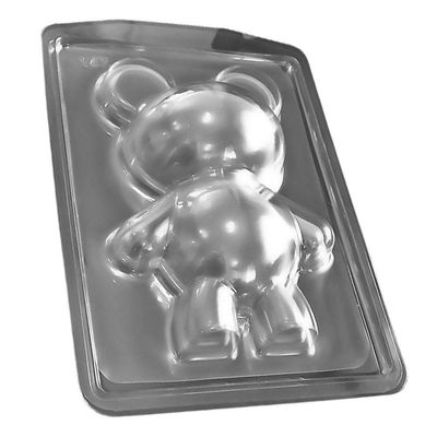 Forma De Silicone Urso Grande - 11,7cm X 18cm - 10 Unidades