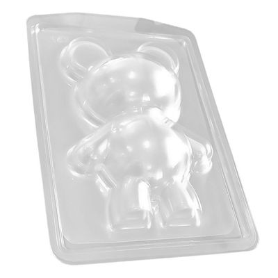 Forma De Silicone Urso Grande - 11,7cm X 18cm - 10 Unidades