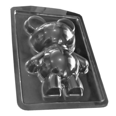 Forma De Silicone Urso Grande - 11,7cm X 18cm - 10 Unidades