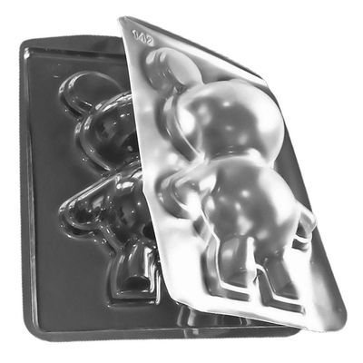 Forma De Silicone Urso Grande - 11,7cm X 18cm - 10 Unidades