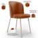 Kit 6 Cadeiras Sala De Jantar Estofada Gavi Arena L02 Couríssimo Camel Lyam Decor