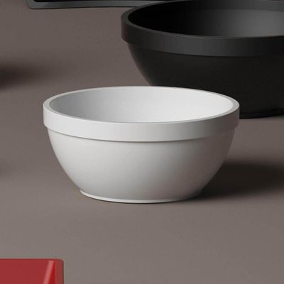 Kit 50 Tigelas Cumbucas Bowls 500ml Brancos Servir Sopas Caldos Petiscos Uno Coza