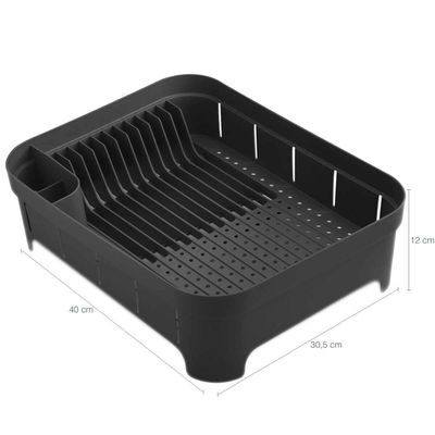 Utensílios De Cozinha Escorredores Louça Lixeira Porta Detergente Ou Preto