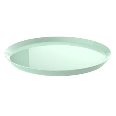 Bandeja Redonda 34cm Verde Menta Servir Bubble Crippa Restaurante Bar