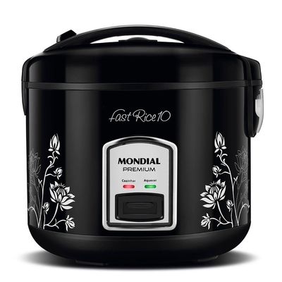 Panela Elétrica Mondial Fast Rice 10 Pe-44-10X Preto 127V 110V