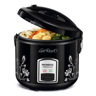 Panela Elétrica Mondial Fast Rice 10 Pe-44-10X Preto 127V 110V