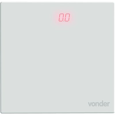Balança digital de vidro 310x300mm 150kg - Vonder