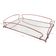 Bandeja Grande para Aparador 55X34cm Espelhada Retangular Duler Rosé Gold
