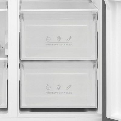 Geladeira Midea 442 Litros Frost Free Side By Side Rs598Fga042 Inox 220V