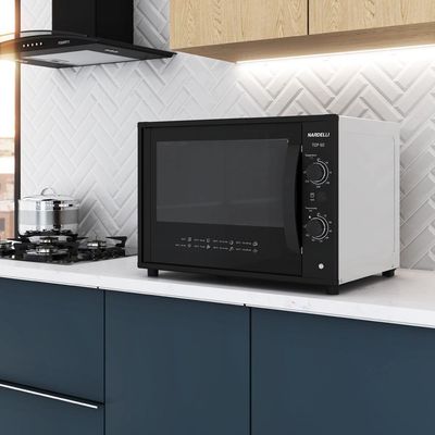 Forno Elétrico De Bancada Nardelli Top 60 Litros Branco 110V
