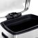 Lixeira Retangular de 50 Litros Inox Vonder Cinza com Pedal Balde Interno