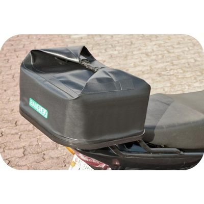 Bauleto Bau para Motos Flexível Dobravel 38 litros Bauflex Bagageiro Impermeável