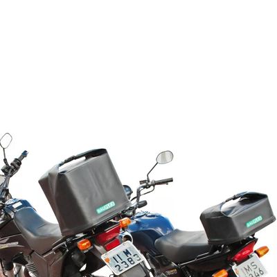 Bauleto Bau para Motos Flexível Dobravel 38 litros Bauflex Bagageiro Impermeável