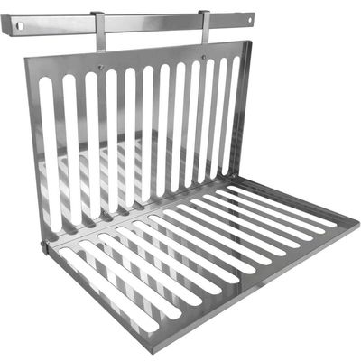 Escorredor de Louças Inox Suspenso Dobrável com Barra Cozinha 40cm Domama Haus