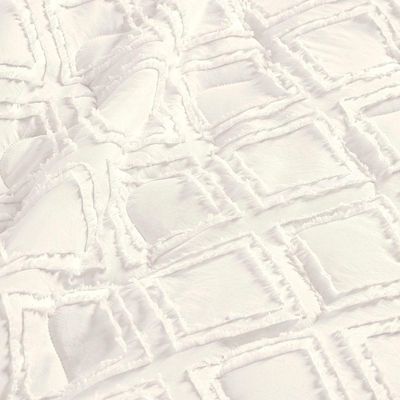 Coordenado Cobre Leito E Cobertor Tok Max Queen Ultrasoft Alto Relevo Dupla Face Cinza 100% Poliéster