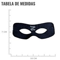 Kit 10 Máscara Do Zorro Para Fantasias