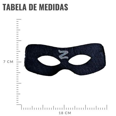 Kit 10 Máscara Do Zorro Para Fantasias
