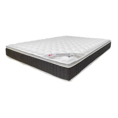 Colchão Queen Molas New Tecnopedic Pillow 158x198 Castor Cinza