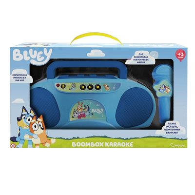 Boombox Karaoke Infantil Bluey