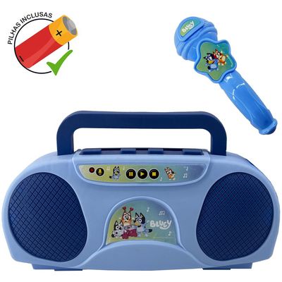 Boombox Karaoke Infantil Bluey