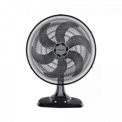 Ventilador De Mesa Ventisol Turbo 6 Preto 50cm 220v