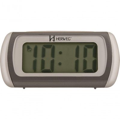 Relógio De Cabeceira Despertador Digital 2916 Herweg Branco