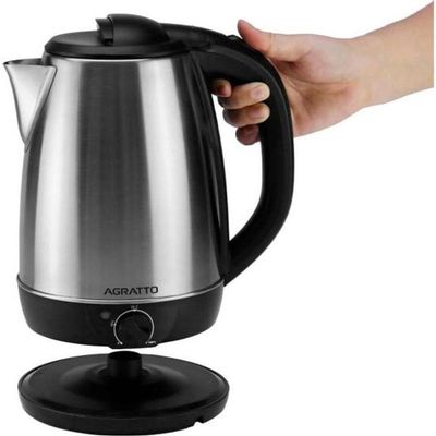 Chaleira Elétrica Agratto Aroma 2,2 Litros Inox 110v