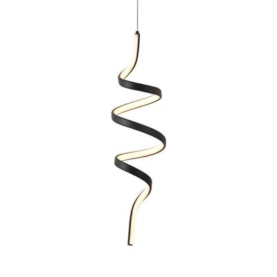 Lustre Pendente Sindora Dcd03236 Preto Led Bivolt