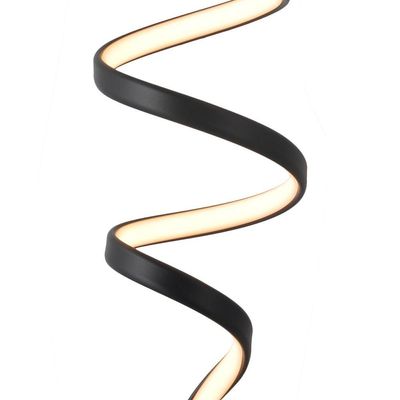 Lustre Pendente Sindora Dcd03236 Preto Led Bivolt