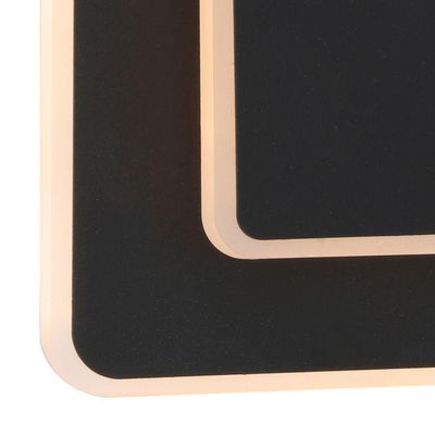 Arandela Sindora Dcb03280 Led Preta Bivolt